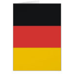 German Deutschland flag Cards