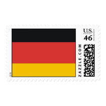 German Deutschland flag Stamps