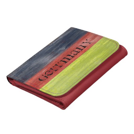 German Distressed Flag Germany Wallet Zazzle