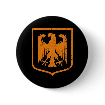 German Eagle - Deutschland coat of arms Pinback Buttons