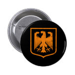 German Eagle - Deutschland coat of arms Pinback Buttons