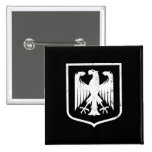 German Eagle - Deutschland coat of arms Pinback Buttons