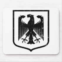 German Eagle - Deutschland coat of arms Mousepads