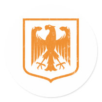 German Eagle - Deutschland coat of arms Sticker