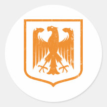 German Eagle - Deutschland coat of arms Sticker