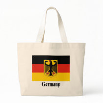 German Eagle Flag Tote Bag