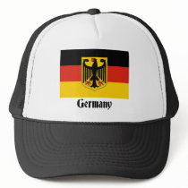 German Eagle Flag Mesh Hat