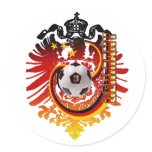 German Eagle Germany Soccer badge Stickers
