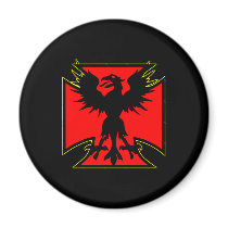 German Eagle Iron Cross magnets by WhiteTiger_LLC German Eagle Iron Cross magnets