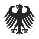 German Eagle Stickers