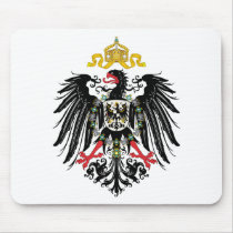 German Empire Coat of Arms (1889) mousepads