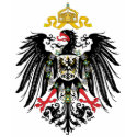 German Empire Coat of Arms (1889) t-shirts