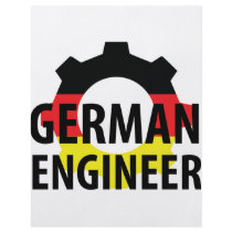 german engineer sign full color flyer