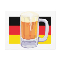 German Flag & Beer postcards by alternateworlds German Flag & Beer postcards