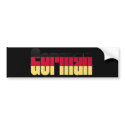 German Flag Bumper Sticker bumper stickers