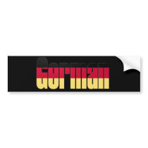 German Flag Bumper Sticker bumper stickers