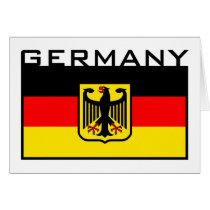 German Flag Cards