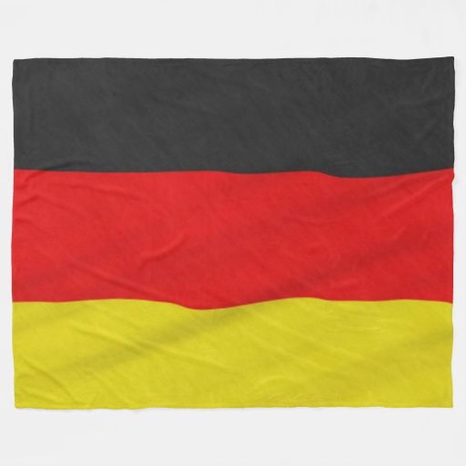 GERMAN FLAG FLEECE BLANKET Zazzle