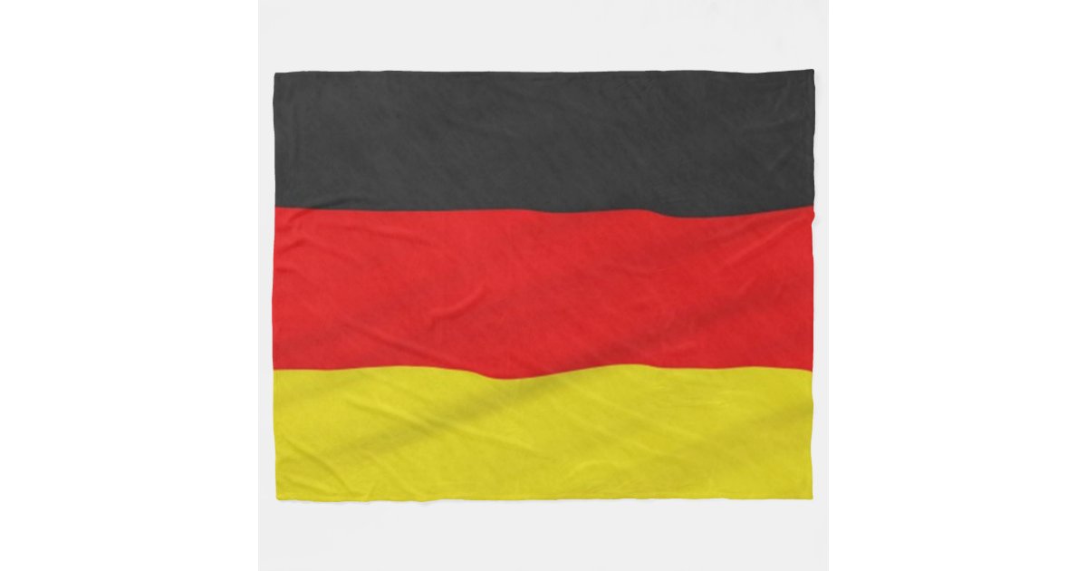 GERMAN FLAG FLEECE BLANKET Zazzle