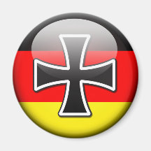 German Flag Fridge Magnets