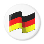 German flag magnet
