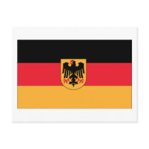German Flag postcards by worldflagtshirts German Flag postcards