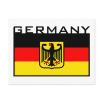German Flag Postcards
