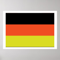 German Flag Print