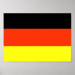 German Flag Poster