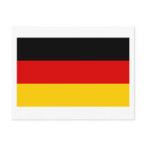 German Flag Products Post Card
