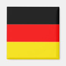 German Flag Refrigerator Magnet