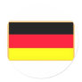 German Flag stickers