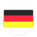 German Flag stickers