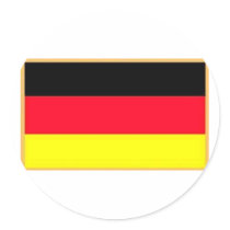 German Flag stickers