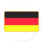 German Flag stickers