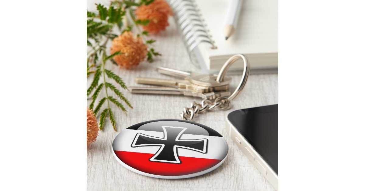 German Flag WWI Keychain Zazzle