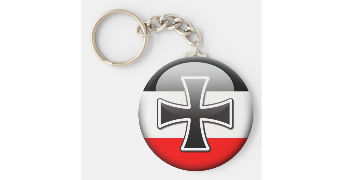 German Flag WWI Keychain Zazzle