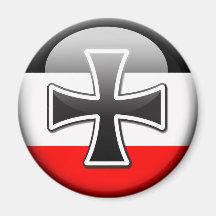 German Flag WWI Magnet