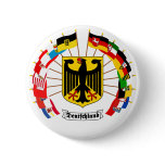 German Flags Pinwheel buttons