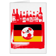 GERMAN FOOTBALL HEAVEN GREETING CARDS