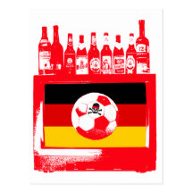 GERMAN FOOTBALL HEAVEN POST CARD