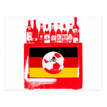 GERMAN FOOTBALL HEAVEN POSTCARD