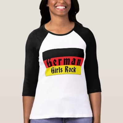 German Girls Rock Tee Shirt