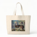 'German House' Tote bags by Paintings 'German House' Tote bags