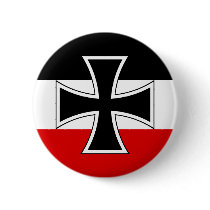 German Imperial Flag Pinback Button