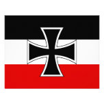 German Imperial Flag Personalized Invite