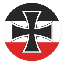 German Imperial Flag stickers