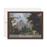 German "Landscape With The Dream Of Jacob", " Personalized Invitations