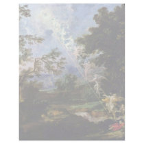 German "Landscape With The Dream Of Jacob", " Letterhead Template