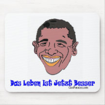 German Life's Better Now Mouse Pads
